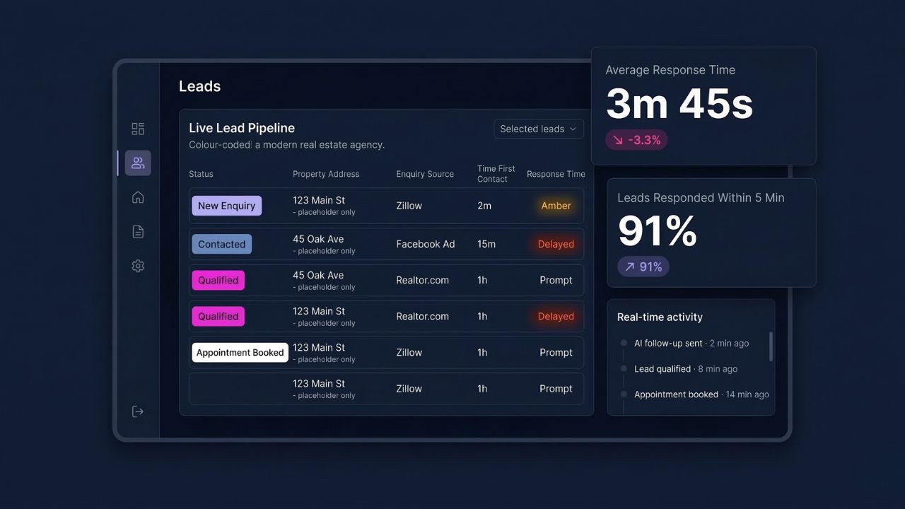 AI-powered real estate market intelligence dashboard